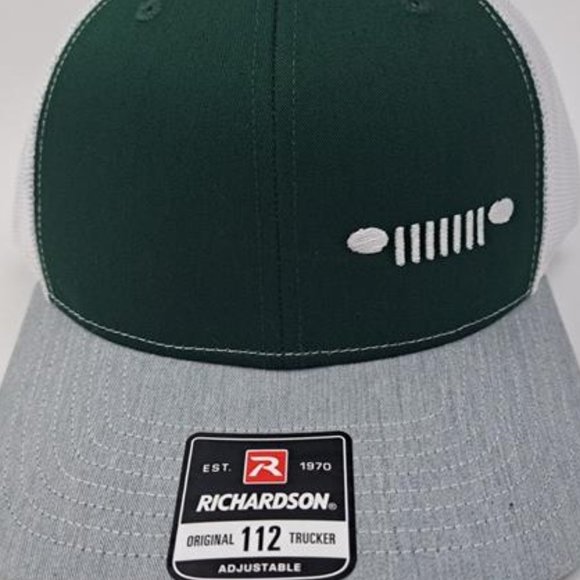 JEEP Richardson 112 Trucker Multicolor Direct Embroidered Cap Outdoors Camping main image 4
